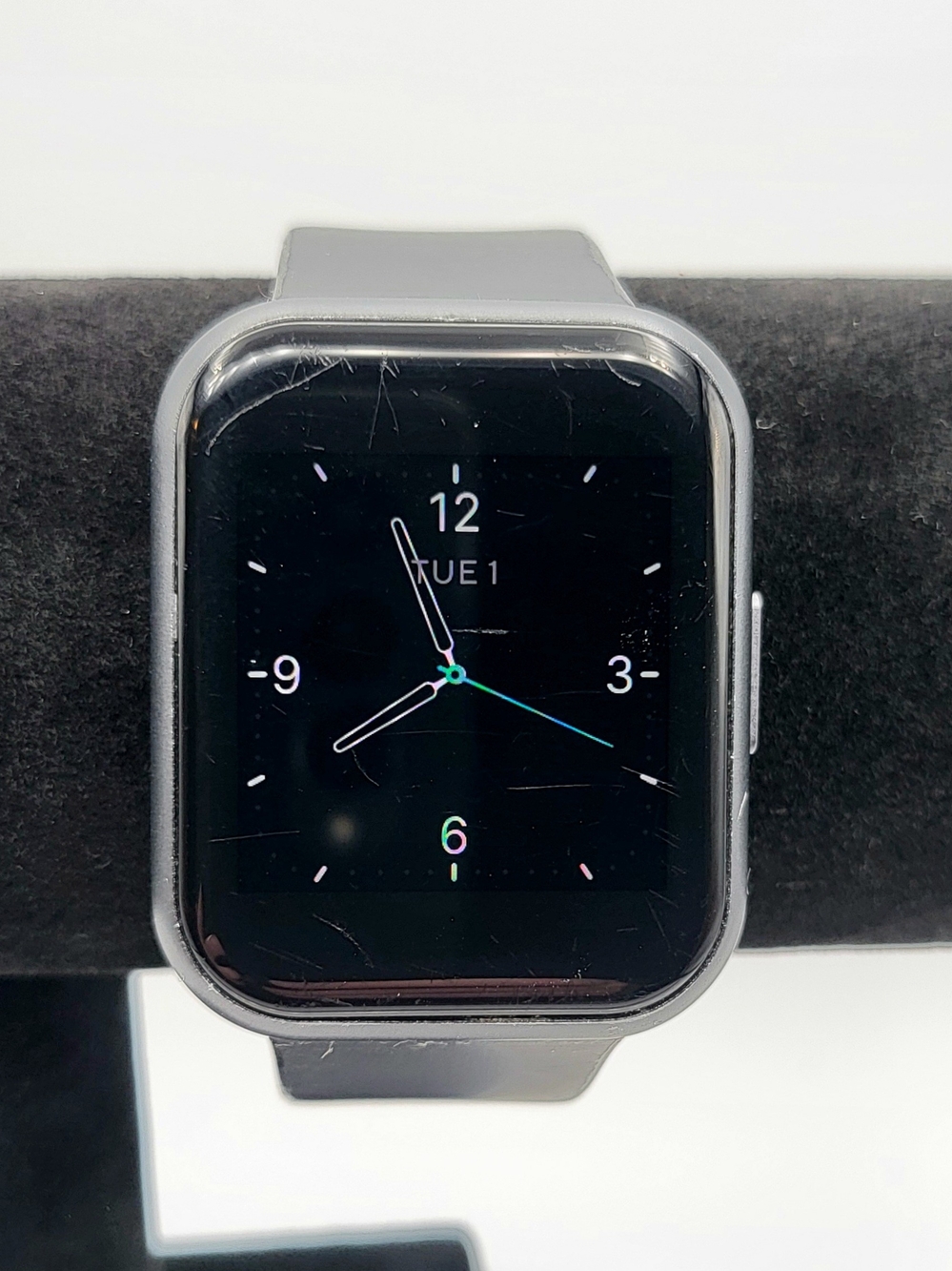 Wyze Watch 47 WW3 Smartwatch Black Fitness Heart Rate + Charger 47mm